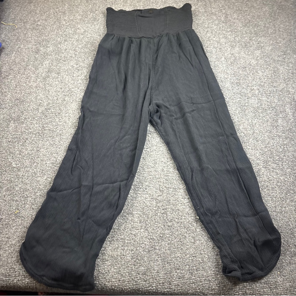 PRANA Women’s Black Tube Top Jumpsuit size: Medium - Picture 2 of 9